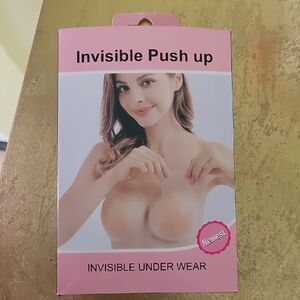 Invisible Push Up Bra - Nude